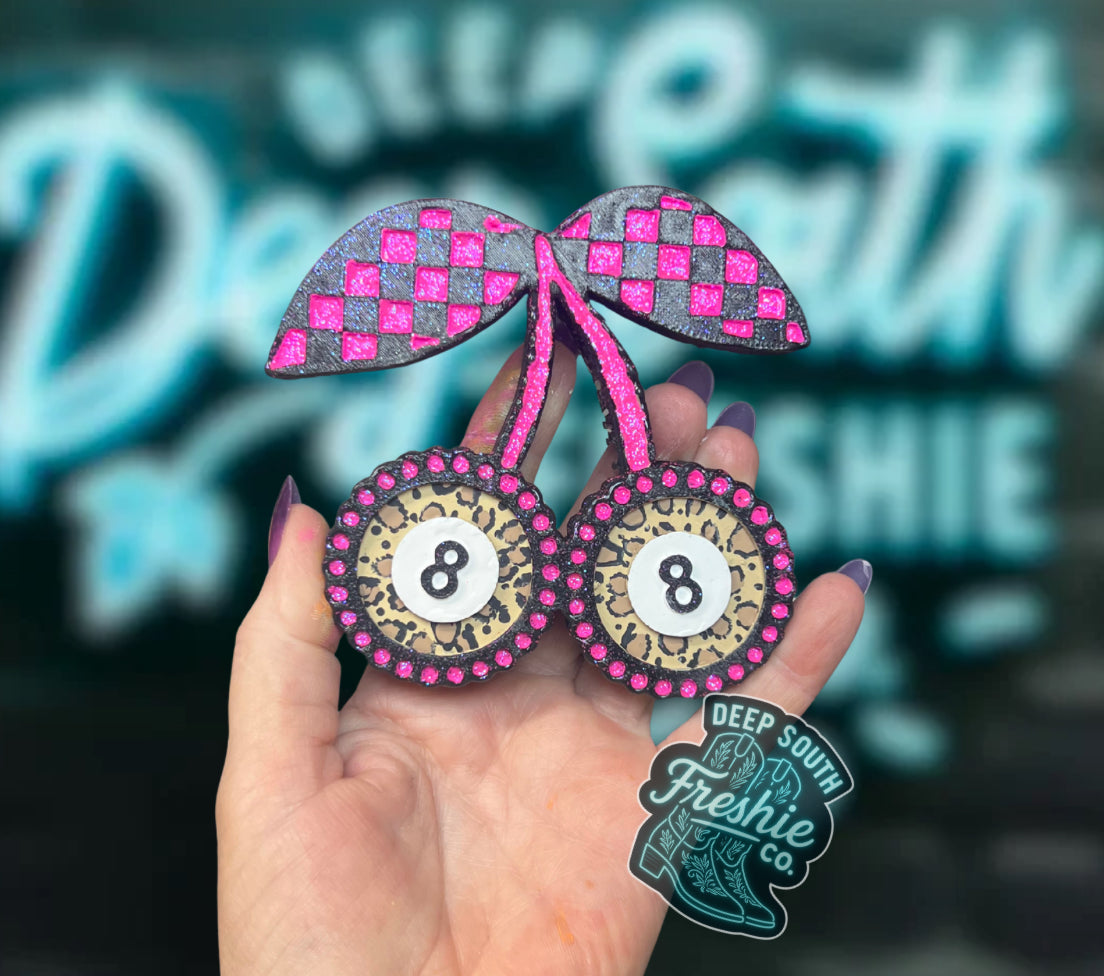 8 Ball Cherries  Scent: Pink Coconut