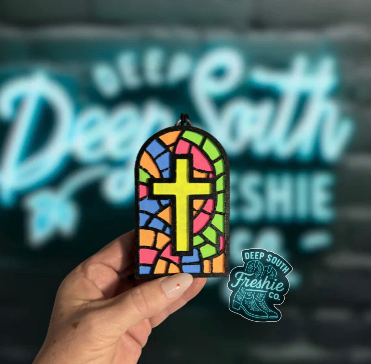 Stain Glass Window  Scent: Tropical Leather