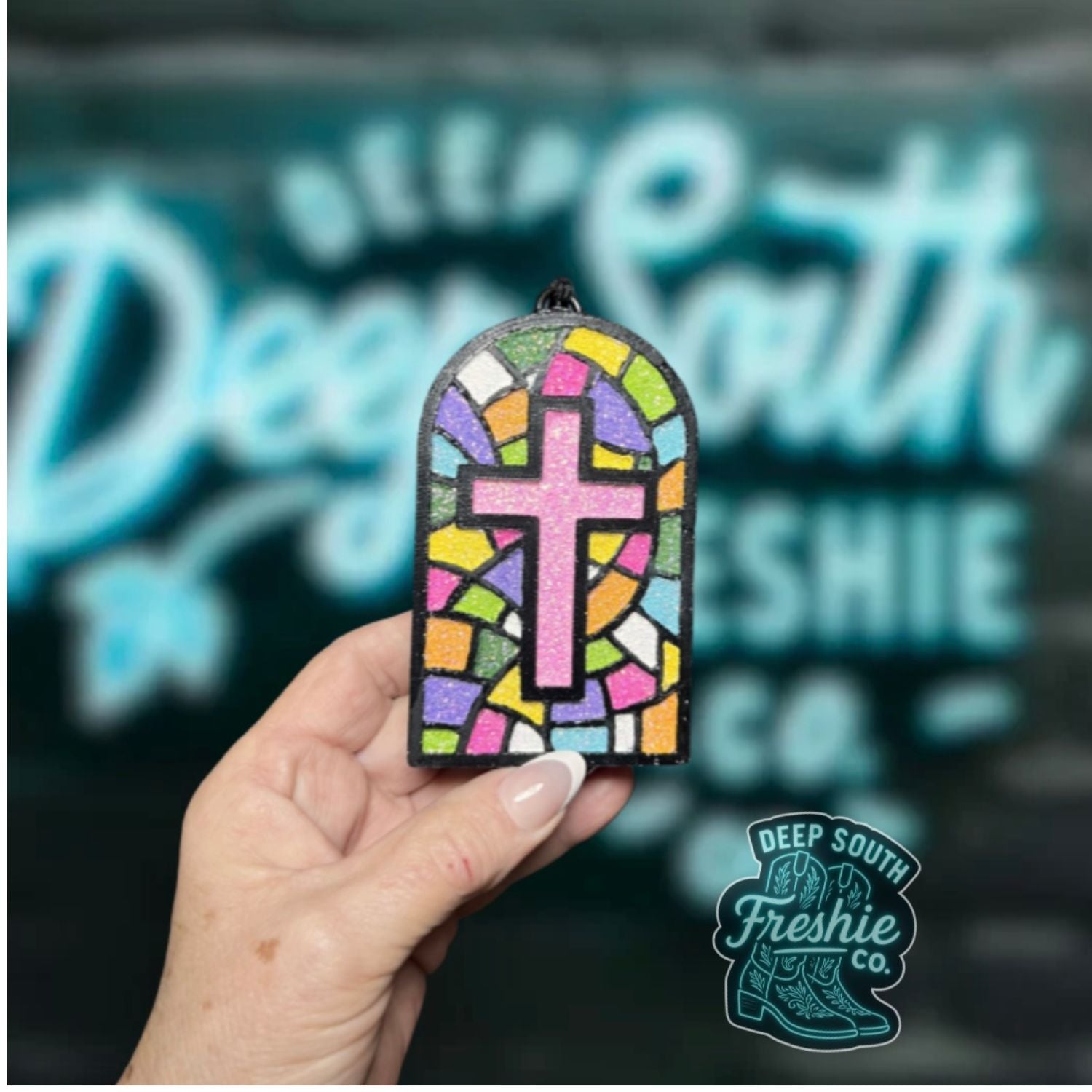 Stain Glass Cross        Scent:  Sand In My Boots